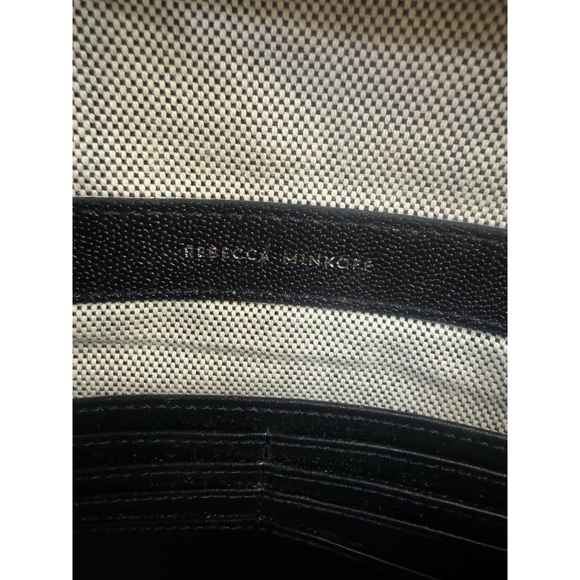 Rebecca Minkoff Jean Black Leather Convertable Crossbody Bag Silver Chain - Picture 8 of 15